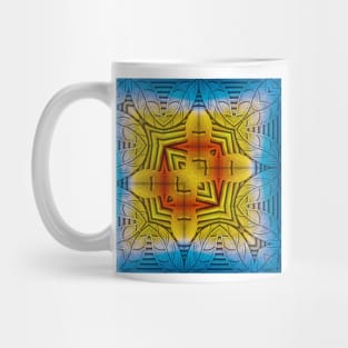design inspired by nature in square composition Mug
